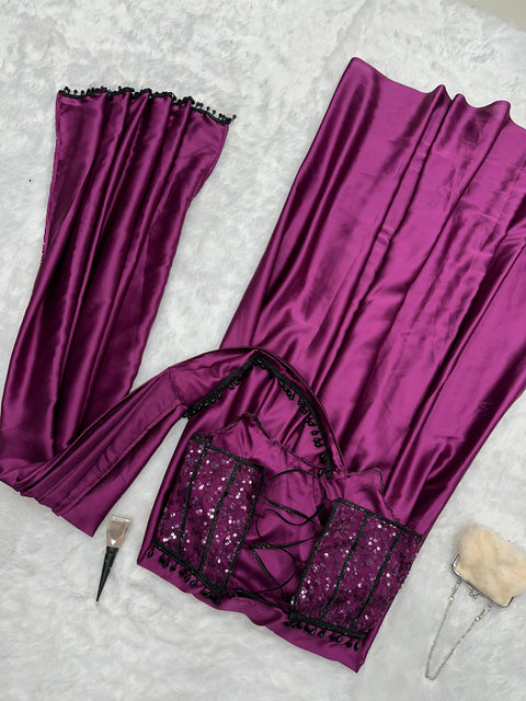 corset drape outfit