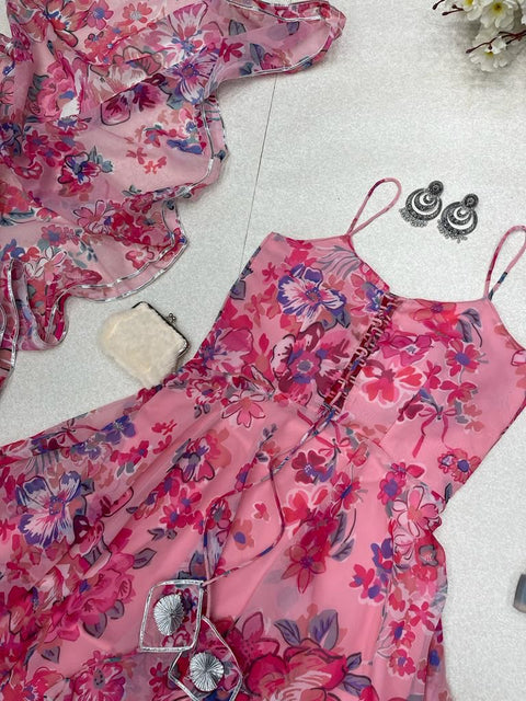 Sea Shells Pink Dress