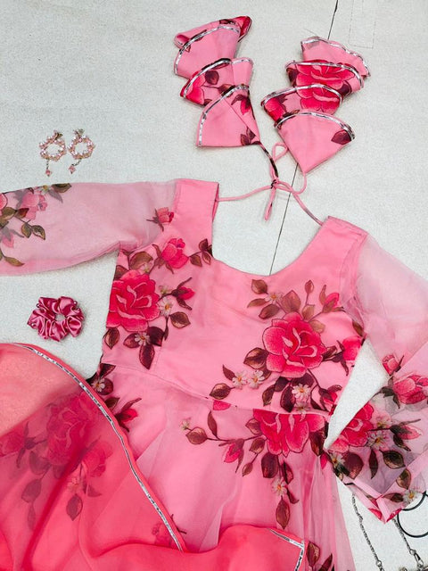 Peach Peacher Gown v