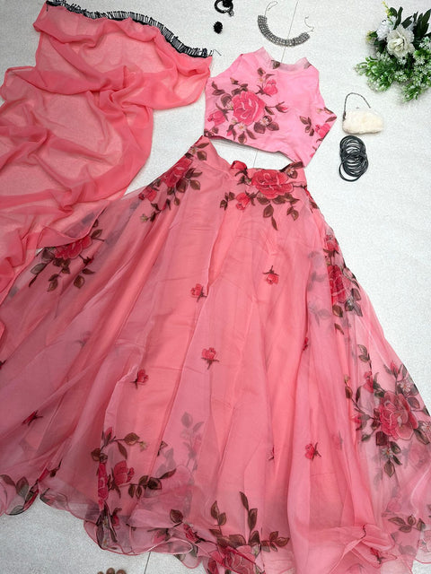 Peach Peacherz Lehnga V