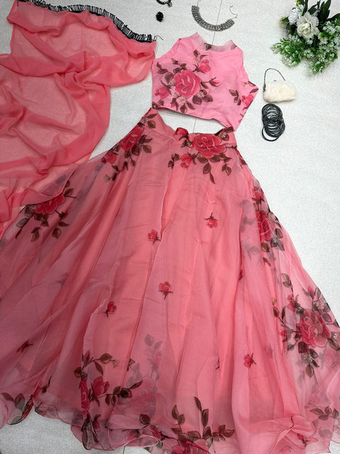 Peach Peacherz Lehnga V