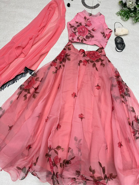 Peach Peacherz Lehnga V