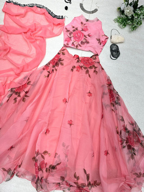 Peach Peacherz Lehnga V
