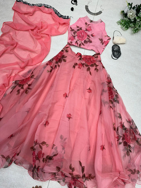 Peach Peacherz Lehnga V