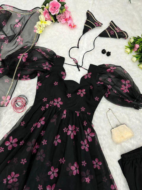 Pink Blossam Gown
