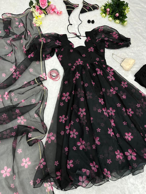 Pink Blossam Gown