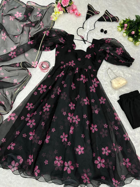 Pink Blossam Gown