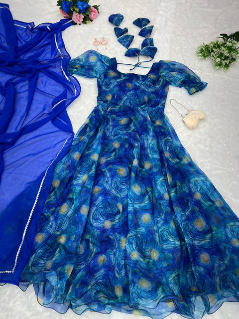Artic Blue Gown