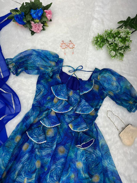 Artic Blue Gown