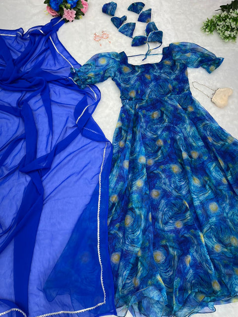 Artic Blue Gown