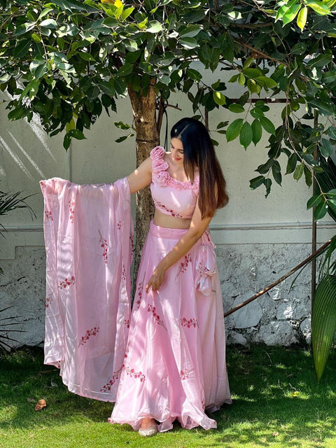 Cherry Blossom lehnga