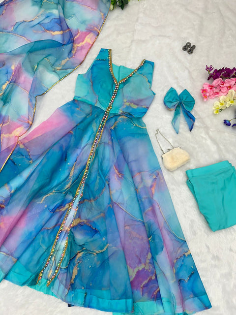 Designer Organza Suit