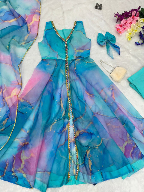 Designer Organza Suit