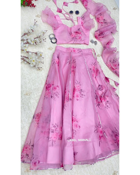 Organza LOve LEhenGa