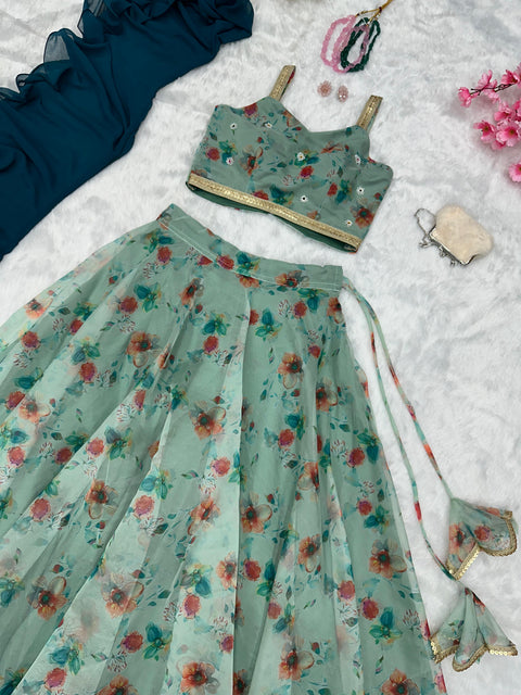 Simple yet Elegant Lehenga Choli