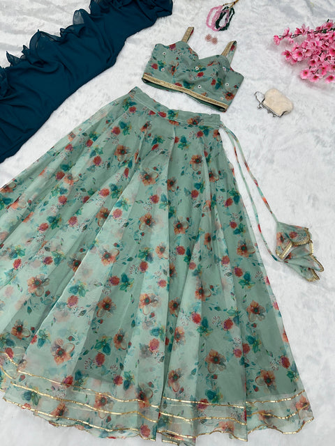 Simple yet Elegant Lehenga Choli
