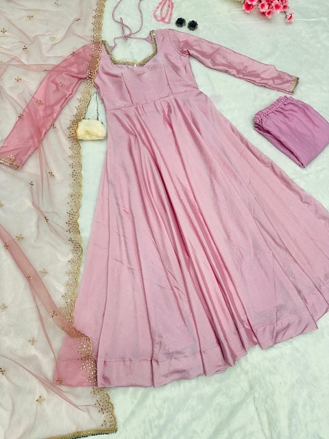 Chinon Anarkali Suit