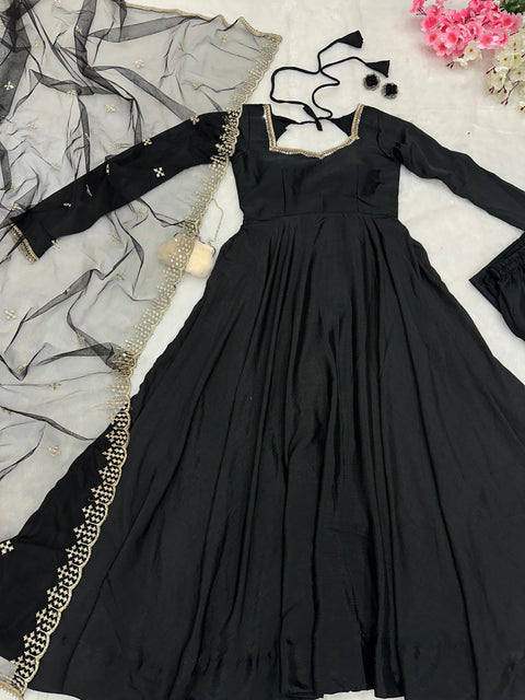 Chinon Anarkali Suit