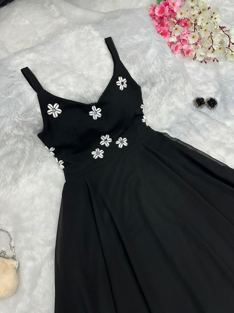 Navratri Handwork Anarkali Gown