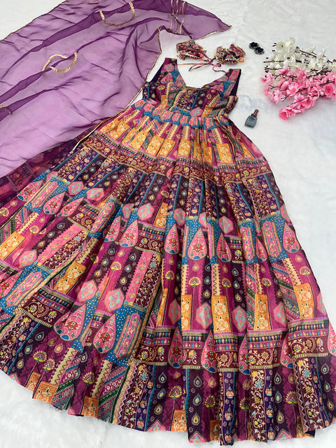 Traditional Anarkali Suit