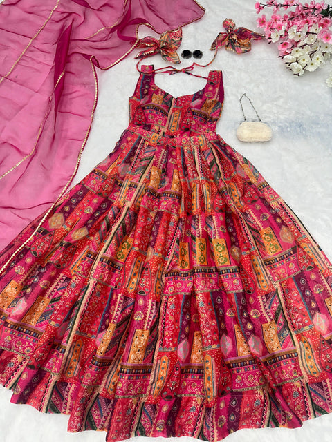 Traditional Anarkali Suit