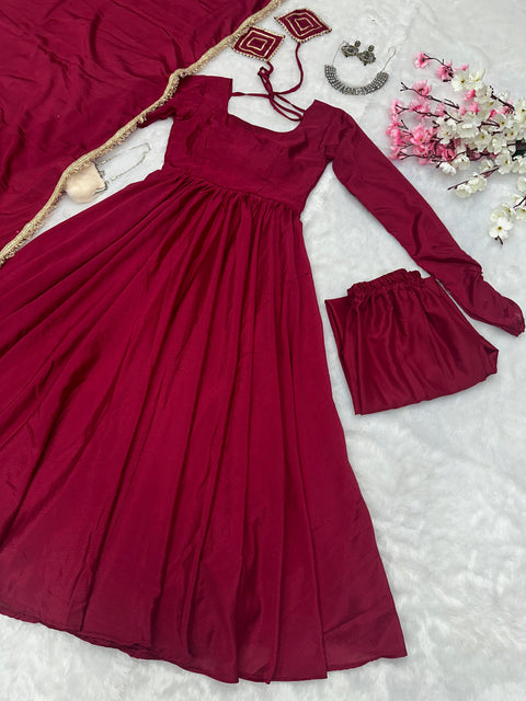 chinnon Anarkali suit