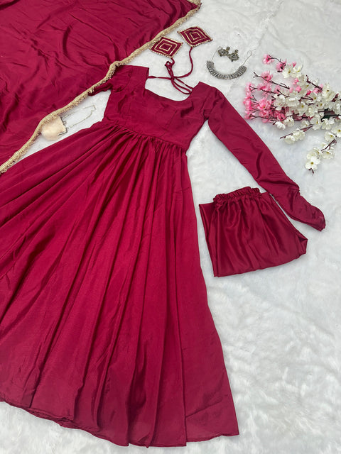 chinnon Anarkali suit