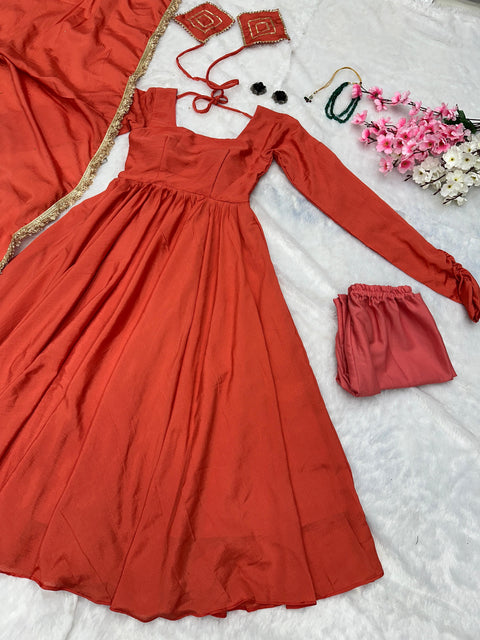 chinnon Anarkali suit