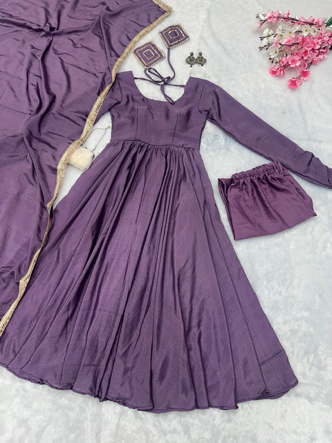 chinnon Anarkali suit