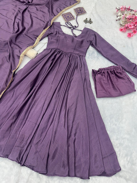 chinnon Anarkali suit