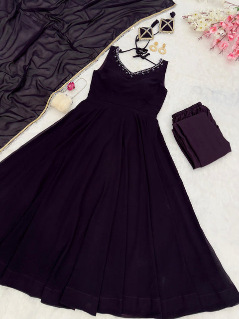 SHEESH MIRROR Anarkali suit
