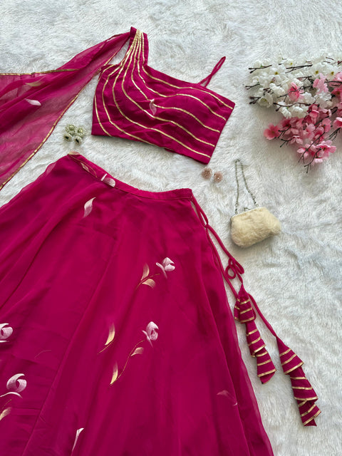 Dream pink Lehnga choli