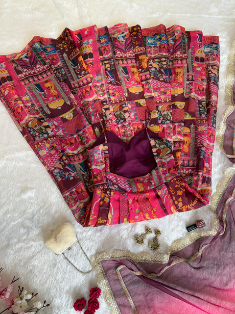 Traditional fit Anarkali Gown