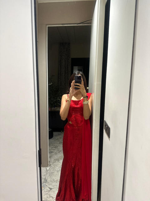 90's K3G Poo Style Red Outfit