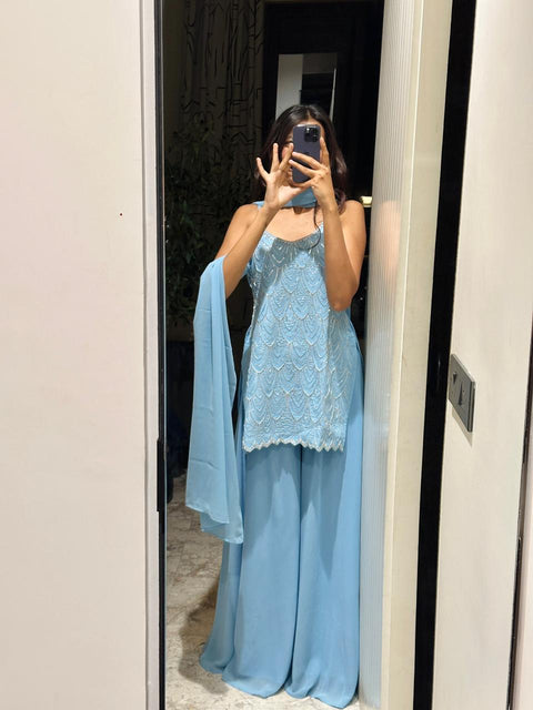 Festive handwork kurti