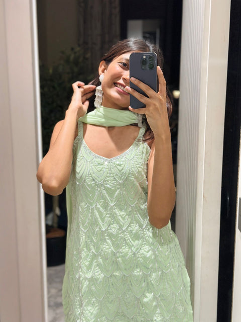 Festive handwork kurti