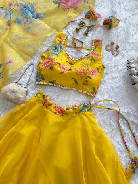 fairy look lehnga choli