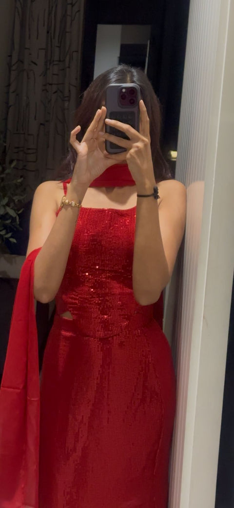 90's K3G Poo Style Red Outfit