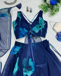 Georgette Lehenga Choli😍