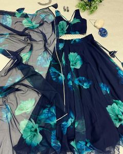 Georgette Lehenga Choli😍