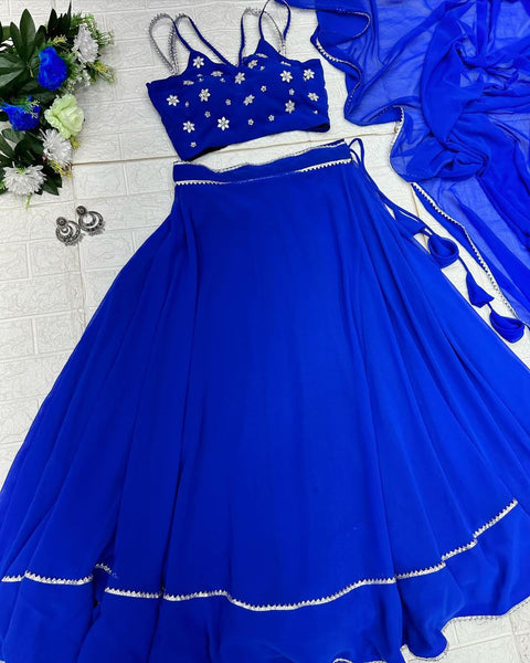 Handwork lehnga choli