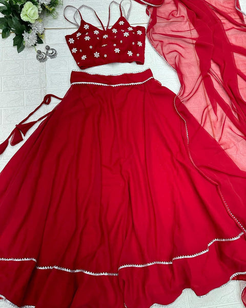 Handwork lehnga choli