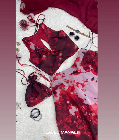 Pure ORGANZA silk LEHENGA choli😍😍💕