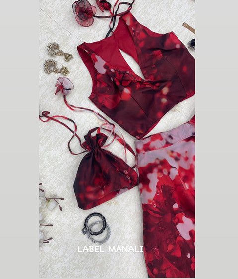 Pure ORGANZA silk LEHENGA choli😍😍💕