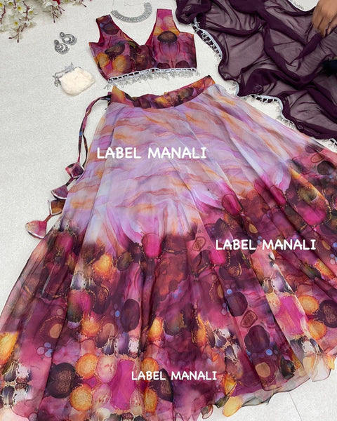 Organza Lehenga Choli ❤️