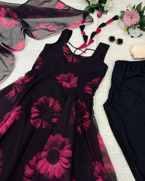 Beautiful BLACK Anarkali🖤