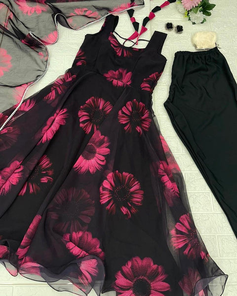 Beautiful BLACK Anarkali🖤
