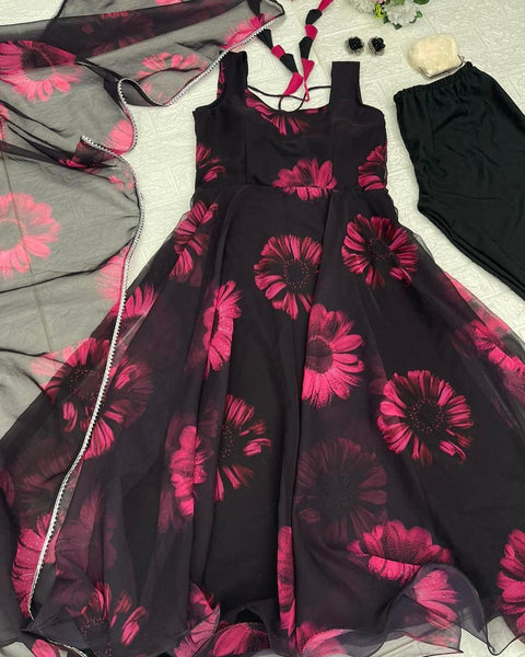 Beautiful BLACK Anarkali🖤