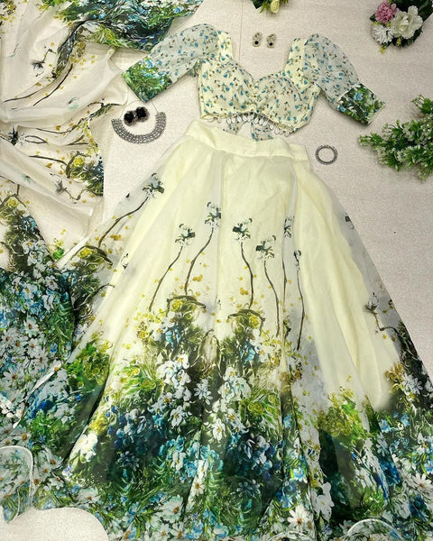 Jimmy Organza LOVE lehenga❤️😍