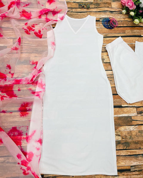 Classy White suit